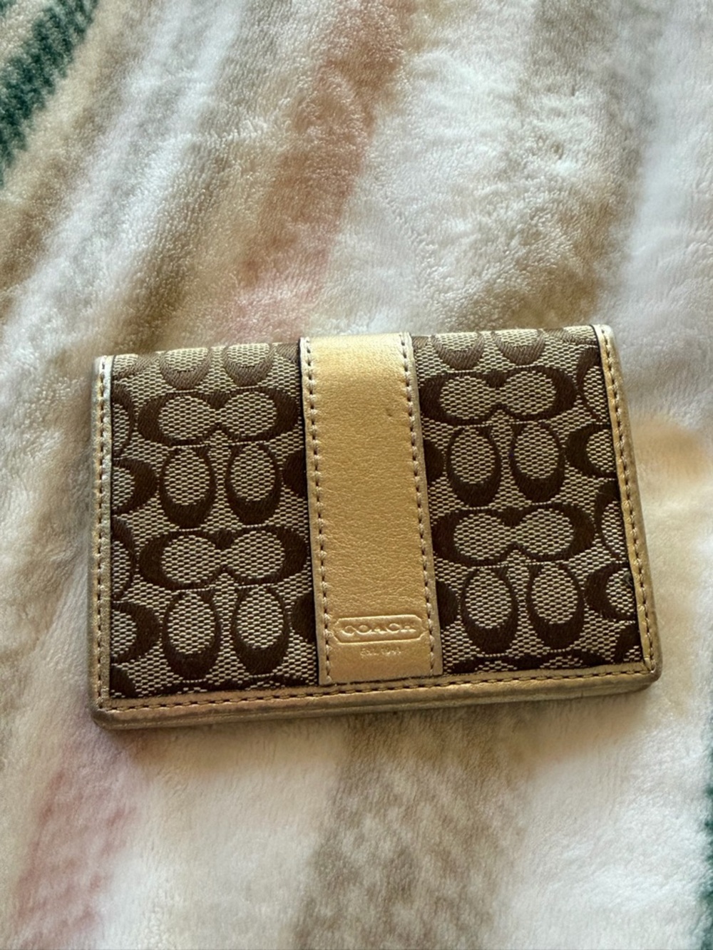 Coach Card Holder